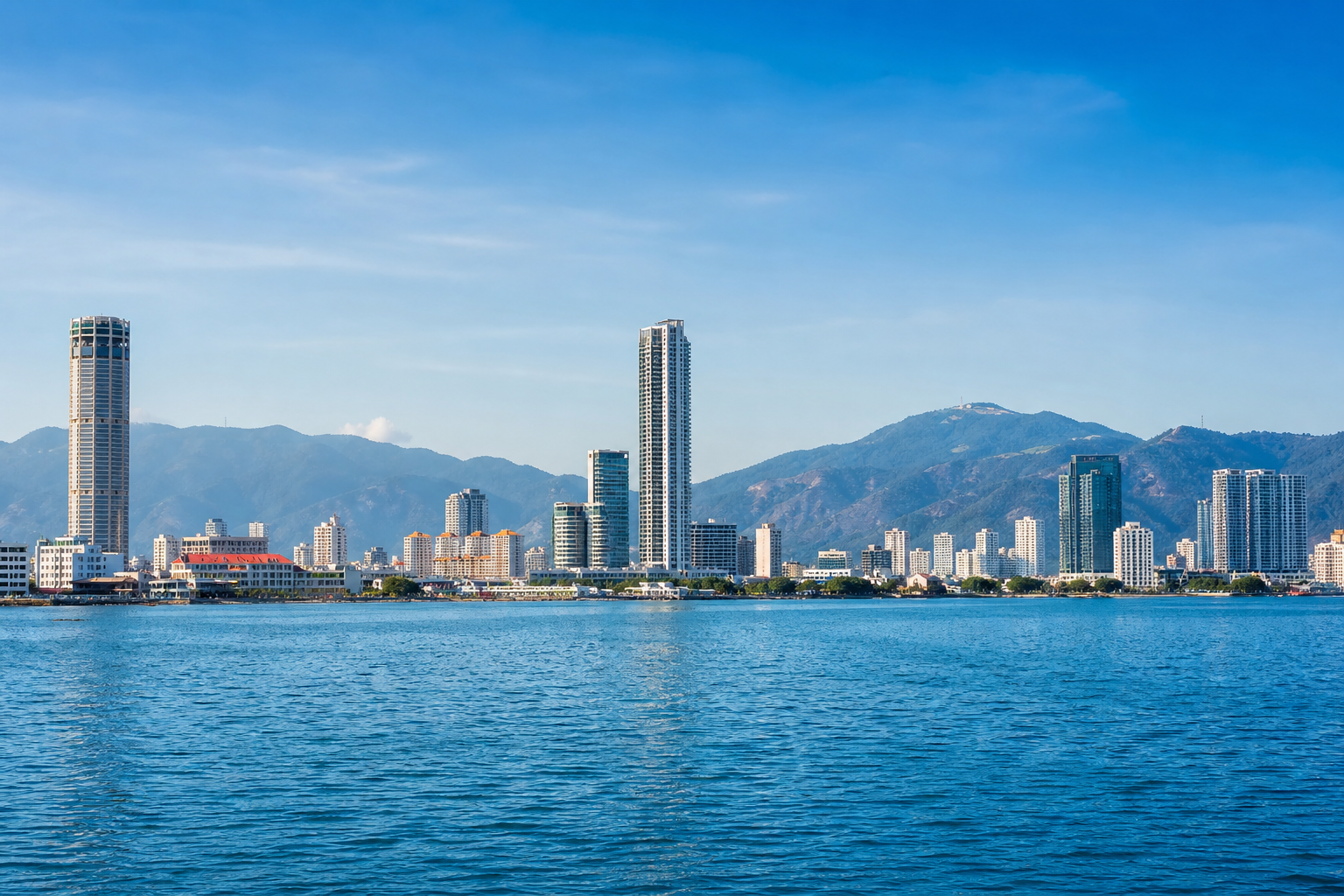 Penang waterfront skyline