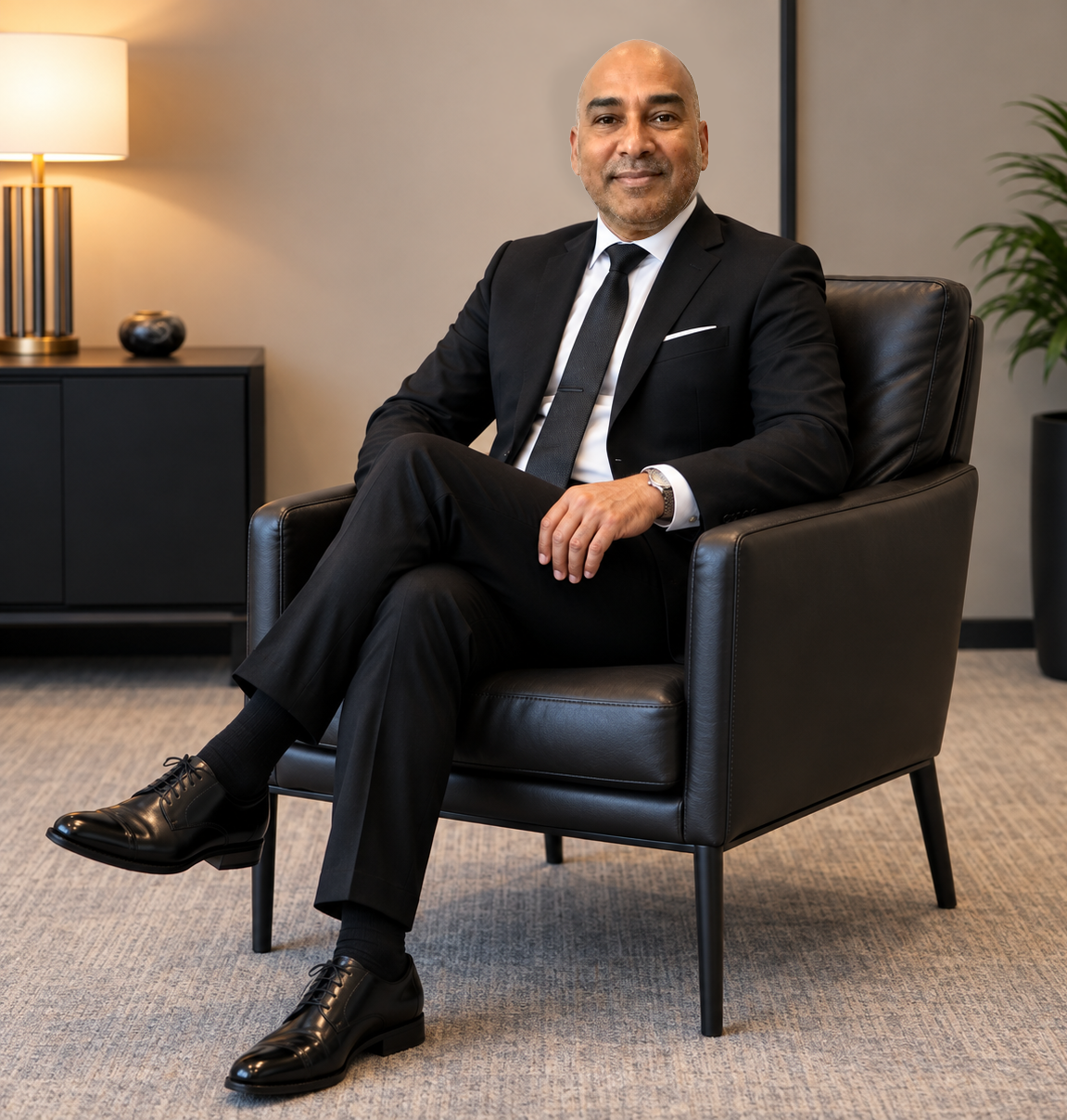 Gary Guna Sager speaking at a corporate event